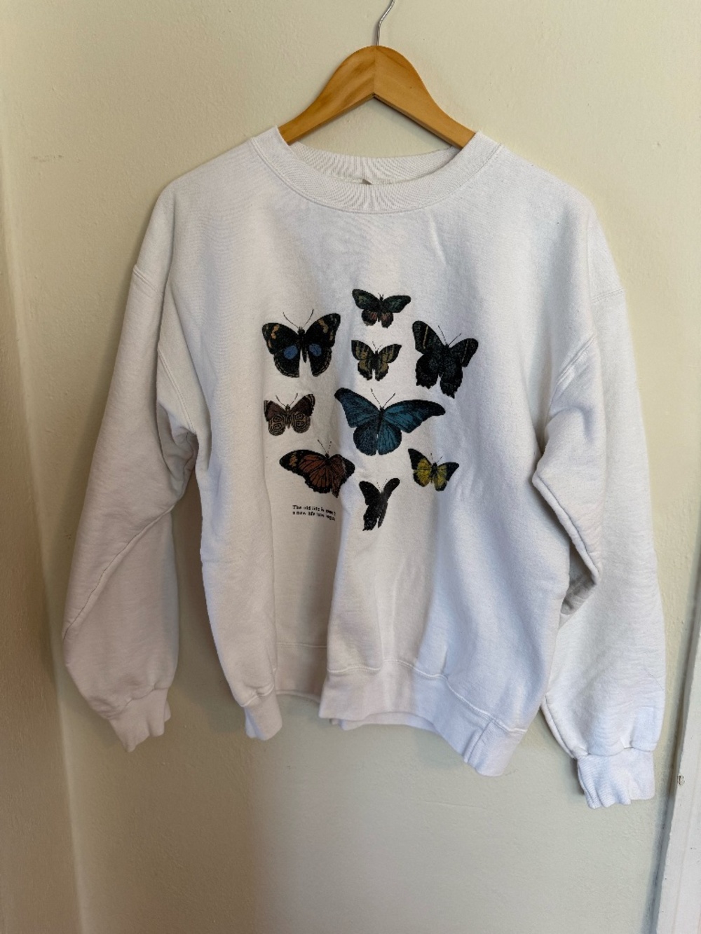 Butterfly Crewneck Sweatshirt